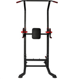 Power Tower Multi-Functional Pull Up Bar Dip Station Push Up Workout Exercise Equipment Height Adjustable Heavy Duty Strength Training Stand