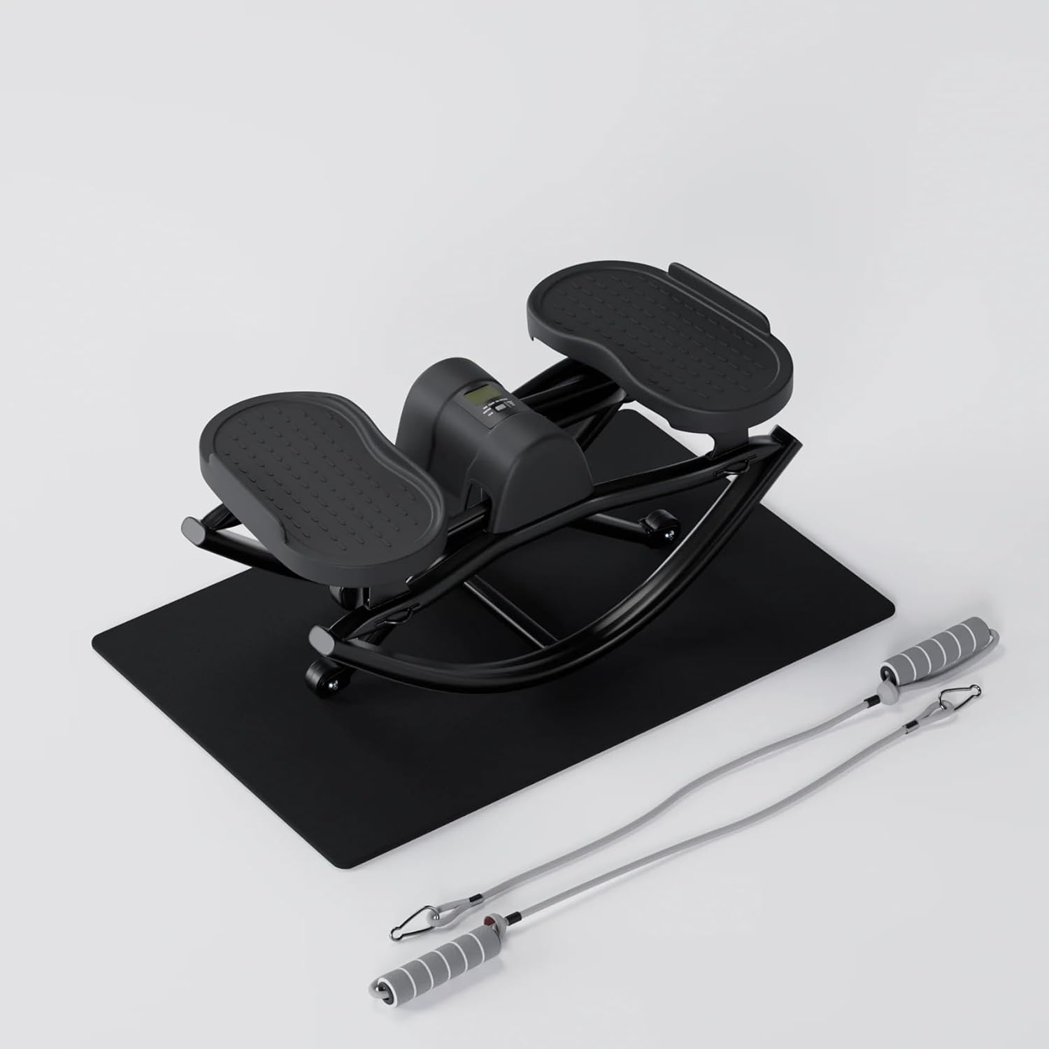 New Generation Rock Stepper Side-to-Side Machine for Home Exercise – Burn Fat Faster in 15 Minutes | Low-Impact Glutes with Digital Display & Anti-Slip Mat