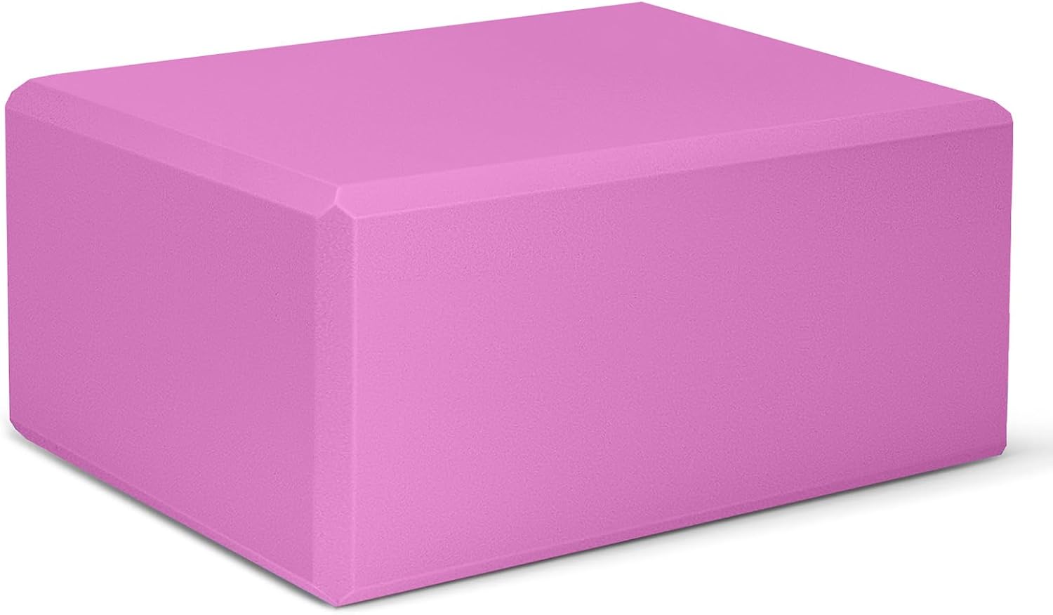 1 Pack Large Yoga Block 9x6x4 Inches, Sturdy Yoga Foam Blocks, High Density & Non Slip Surface for Yoga, Pilates & Stretching, Fitness Accessories for Stability &